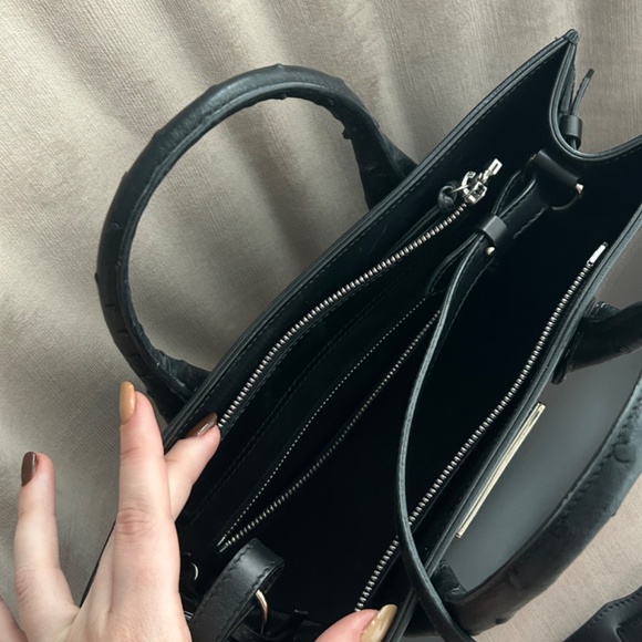 RARE BALENCIAGA all ostrich trim tote - Picture 6 of 9